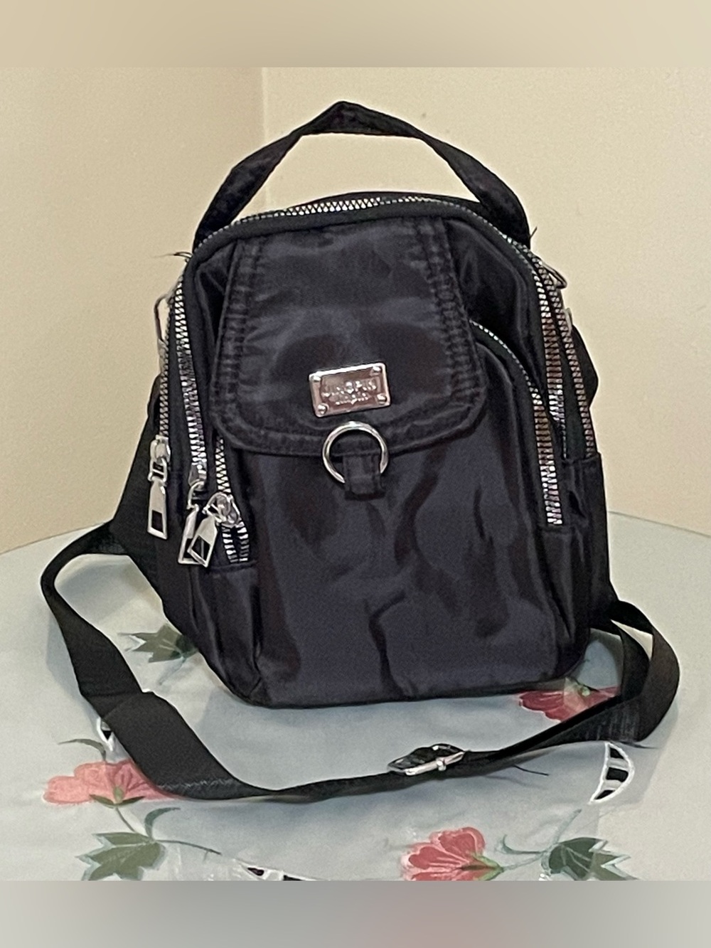 🌸 NEW Black Nylon Crossbody Bag